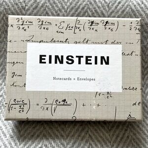 Einstein notecards & envelopes